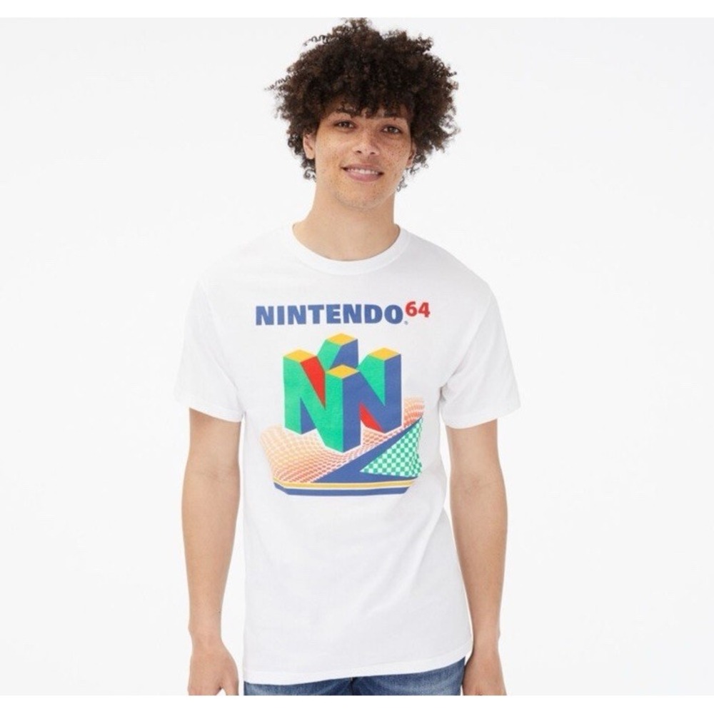 Nintendo 64 Official Graphic Tee – Size L (NWT / Dead Stock) Tote 1 #23